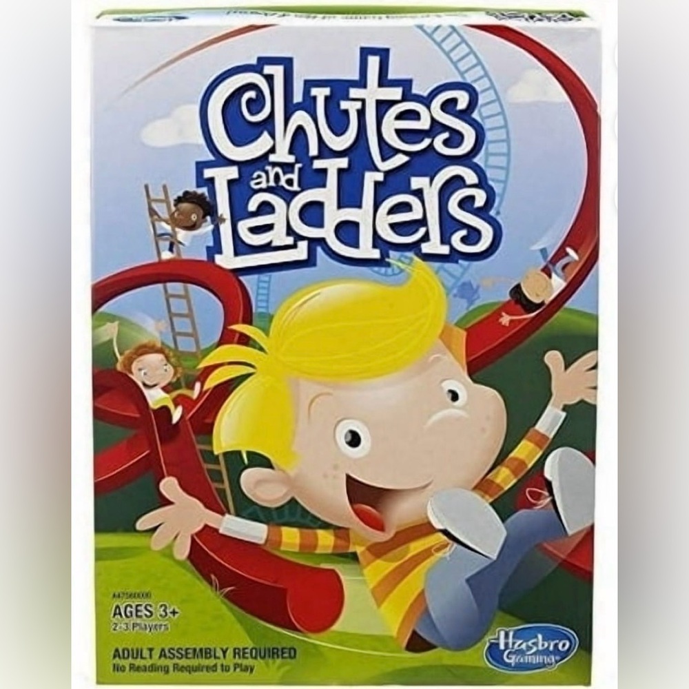 New In Box • CHUTES and LADDERS 🪜• Easy Play Board Game • Ages 3+
